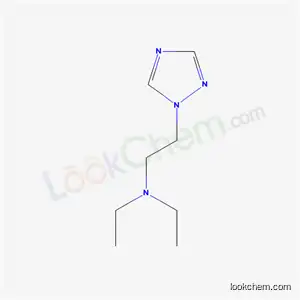 Molecular Structure of 51444-28-1 (N,N-Diethyl-1H-1,2,4-triazole-1-ethanamine)