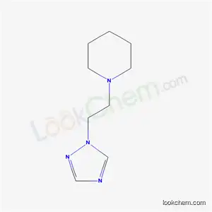 Molecular Structure of 51444-29-2 (1-(2-Piperidinoethyl)-1H-1,2,4-triazole)