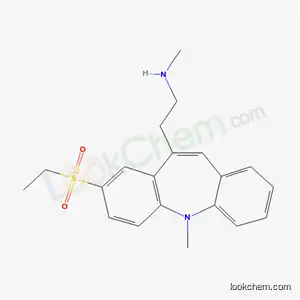 5H-Dibenz(b,f)azepine, 8-(ethylsulfonyl)-10-(2-(methylamino)ethyl)-5-methyl-