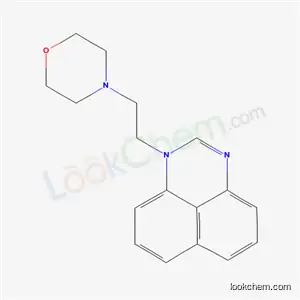 Molecular Structure of 52818-43-6 (1-(2-morpholin-4-ylethyl)-1H-perimidine)