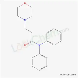 4-Morpholinepropionamide, N,N-diphenyl-