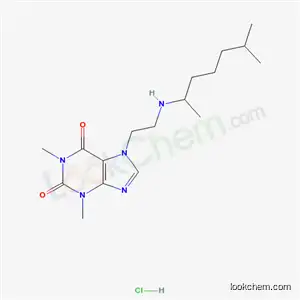 7-(2-(1,5-Dimethylhexylamino)ethyl)theophylline monohydrochloride