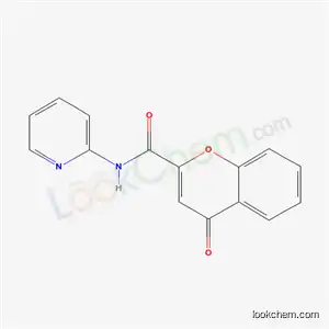 4H-1-Benzopyran-2-carboxamide, 4-oxo-N-2-pyridinyl-