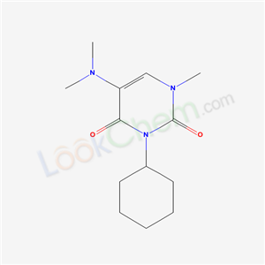 3-CYCLOHEXYL-5-(DIMETHYLAMINO)-1-METHYLURACIL