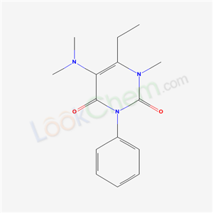 5-(Dimethylamino)-6-ethyl-1-methyl-3-phenyluracil