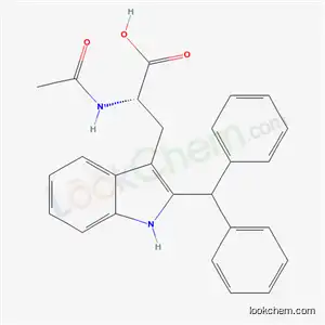 (αR)-α-(아세틸아미노)-α-(디페닐메틸)-1H-인돌-3-프로피온산