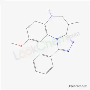 5,6-ジヒドロ-9-メトキシ-4-メチル-1-フェニル-4H-[1,2,4]トリアゾロ[4,3-a][1,5]ベンゾジアゼピン