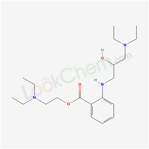 2-(diethylamino)ethyl 2-{[3-(diethylamino)-2-hydroxypropyl]amino}benzoate