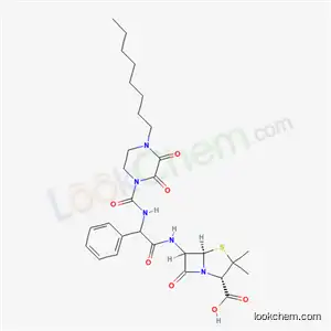 6α-[[(R)-[[(4-オクチル-2,3-ジオキソピペラジン-1-イル)カルボニル]アミノ]フェニルアセチル]アミノ]ペニシラン酸