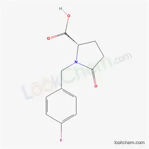 Molecular Structure of 59749-21-2 (1-(4-fluorobenzyl)-5-oxo-L-proline)