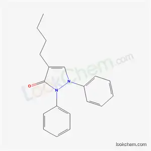 3-Pyrazolin-5-one, 4-butyl-1,2-diphenyl-