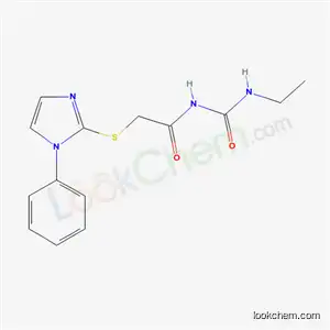 1-エチル-3-[[(1-フェニル-1H-イミダゾール-2-イル)チオ]アセチル]尿素