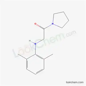 Molecular Structure of 60277-11-4 (2,6-dimethyl-N-(2-oxo-2-pyrrolidin-1-ylethyl)aniline)