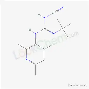 Guanidine, 1-tert-butyl-2-cyano-3-(2,4,6-trimethyl-3-pyridyl)-