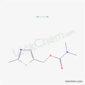 Carbamic acid, dimethyl-, (2-methyl-5-thiazolyl)methyl ester, monohydrochloride