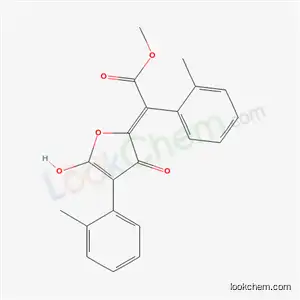 methyl (2Z)-[5-hydroxy-4-(2-methylphenyl)-3-oxofuran-2(3H)-ylidene](2-methylphenyl)ethanoate
