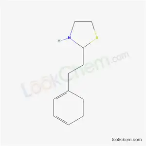 Molecular Structure of 55089-15-1 (2-(2-phenylethyl)-1,3-thiazolidine)