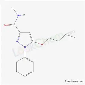 5-ブトキシ-N-メチル-1-フェニル-1H-ピラゾール-3-カルボアミド