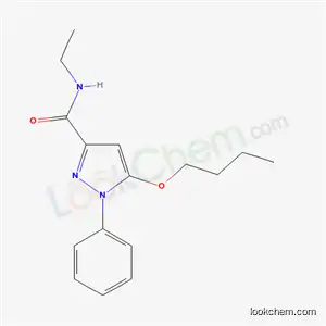 1H-Pyrazole-3-carboxamide, 5-butoxy-N-ethyl-1-phenyl-