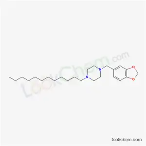 1-ドデシル-4-(1,3-ベンゾジオキソール-5-イルメチル)ピペラジン