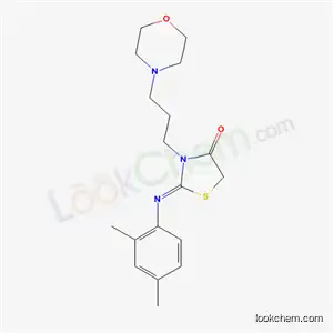 2-[(2,4-ジメチルフェニル)イミノ]-3-[3-(4-モルホリニル)プロピル]-4-チアゾリジノン