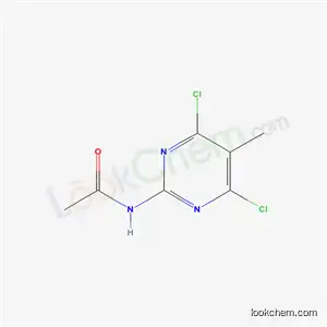 Molecular Structure of 55477-37-7 (N-(4,6-dichloro-5-methylpyrimidin-2-yl)acetamide)