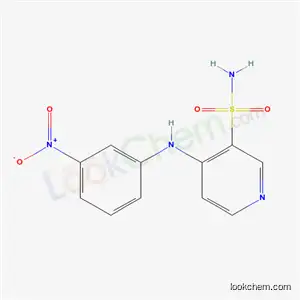 3-Pyridinesulfonamide, 4-((3-nitrophenyl)amino)-