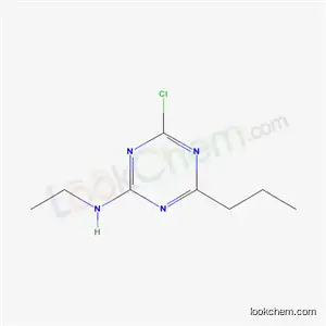Molecular Structure of 57639-23-3 (4-chloro-N-ethyl-6-propyl-1,3,5-triazin-2-amine)