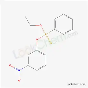 Phenylphosphonothioic acid O-ethyl O-(m-nitrophenyl) ester