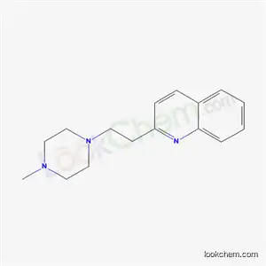 Molecular Structure of 57961-97-4 (2-[2-(4-methylpiperazin-1-yl)ethyl]quinoline)