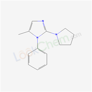 5-METHYL-1-PHENYL-2-(PYRROLIDINYL)-IMIDAZOLE
