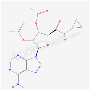 1-(6-AMINO-9H-PURIN-9-YL)-N-CYCLOPROPYL-1-DEOXY-2,3-DIHYDROXYRIBO-FURANURONAMIDEDIACETATE