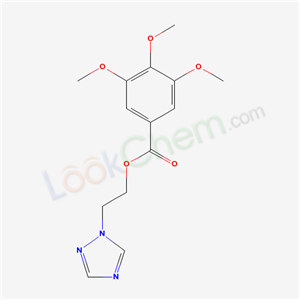2-(1H-1,2,4-Triazol-1-yl)ethyl 3,4,5-trimethoxybenzoate