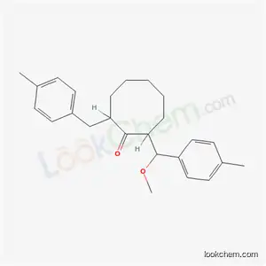 2-(4-Methylbenzyl)-8-(alpha-methoxy-4-methylbenzyl)cyclooctanone