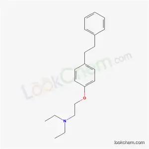 Molecular Structure of 60662-77-3 (N,N-diethyl-2-[4-(2-phenylethyl)phenoxy]ethanamine)