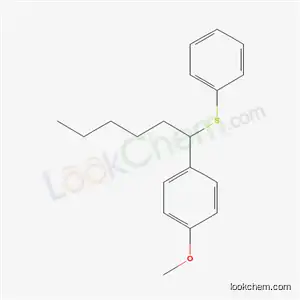 Anisole, p-(1-(phenylthio)hexyl)-