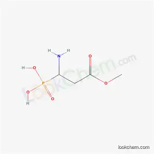 Molecular Structure of 61341-15-9 ((1-amino-3-methoxy-3-oxopropyl)phosphonic acid)