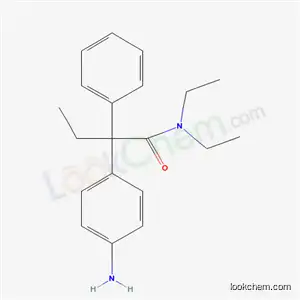Molecular Structure of 61706-45-4 (2-(4-aminophenyl)-N,N-diethyl-2-phenylbutanamide)