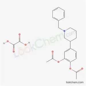N-Benzyl-3-(3',4'-diacetoxyphenyl)piperidine oxalate