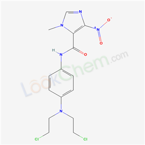 1H-Imidazole-5-carboxamide, N-(4-(bis(2-chloroethyl)amino)phenyl)-1-methyl-4-nitro-