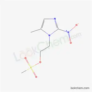 Molecular Structure of 62144-01-8 (5-Methyl-1-[2-(methylsulfonyloxy)ethyl]-2-nitro-1H-imidazole)