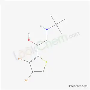2-tert-부틸아미노-1-(3,4-디브로모-2-티에닐)에탄올
