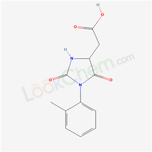 [1-(2-methylphenyl)-2,5-dioxoimidazolidin-4-yl]acetic acid