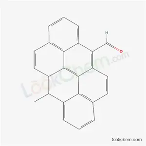 Molecular Structure of 63040-58-4 (6-Methyldibenzo[def,mno]chrysene-12-carbaldehyde)