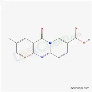Molecular Structure of 63094-33-7 (2-methyl-11-oxo-11H-pyrido[2,1-b]quinazoline-8-carboxylic acid)