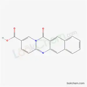 12H-Benzo(g)pyrido(2,1-b)quinazoline-2-carboxylic acid, 12-oxo-