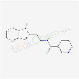 3-PYRIDINECARBOXAMIDE,N-(2-(1H-INDOL-2-YL)ETHYL)-