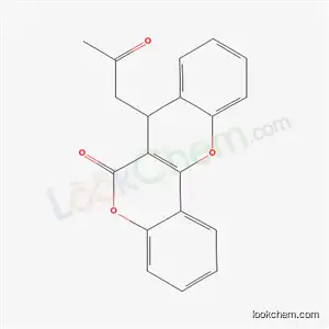 7-(2-Oxopropyl)-6H,7H-(1)benzopyrano(4,3-b)(1)benzopyran-6-one