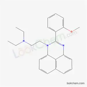 Molecular Structure of 63656-68-8 (N,N-diethyl-2-[2-(2-methoxyphenyl)-1H-perimidin-1-yl]ethanamine)