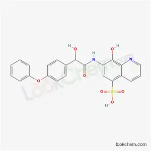 8-ヒドロキシ-7-[2-ヒドロキシ-2-(4-フェノキシフェニル)アセトアミド]キノリン-5-スルホン酸